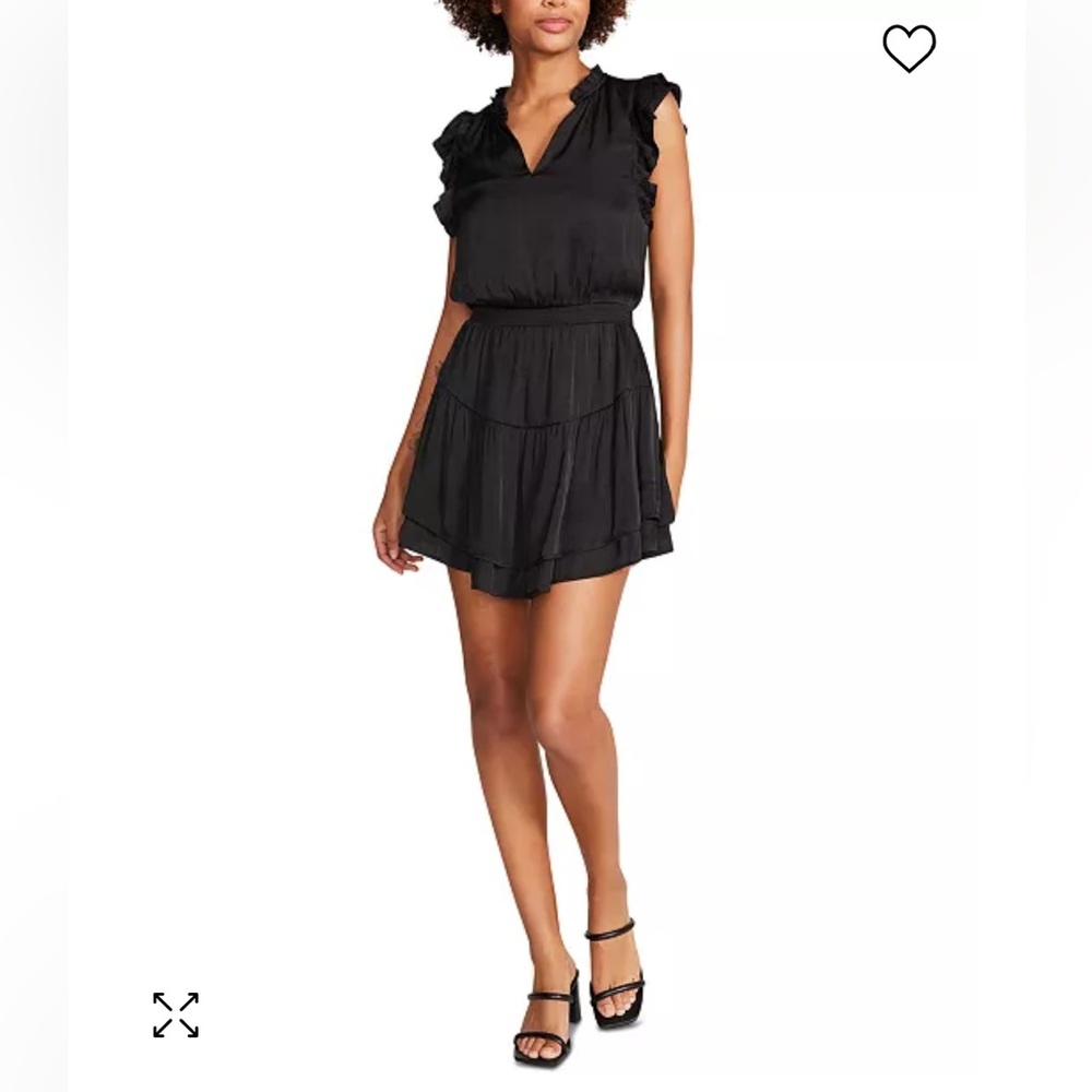 Steve Madden Satin Prairie Dreams Mini Dress Size XL